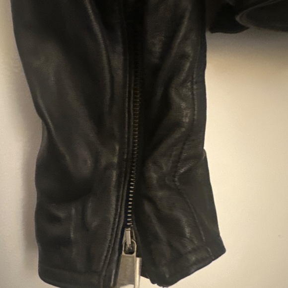 Polo Ralph Lauren Leather Moto Jacket - Picture 5 of 5